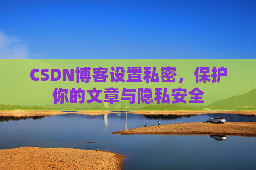 CSDN博客设置私密，保护你的文章与隐私安全